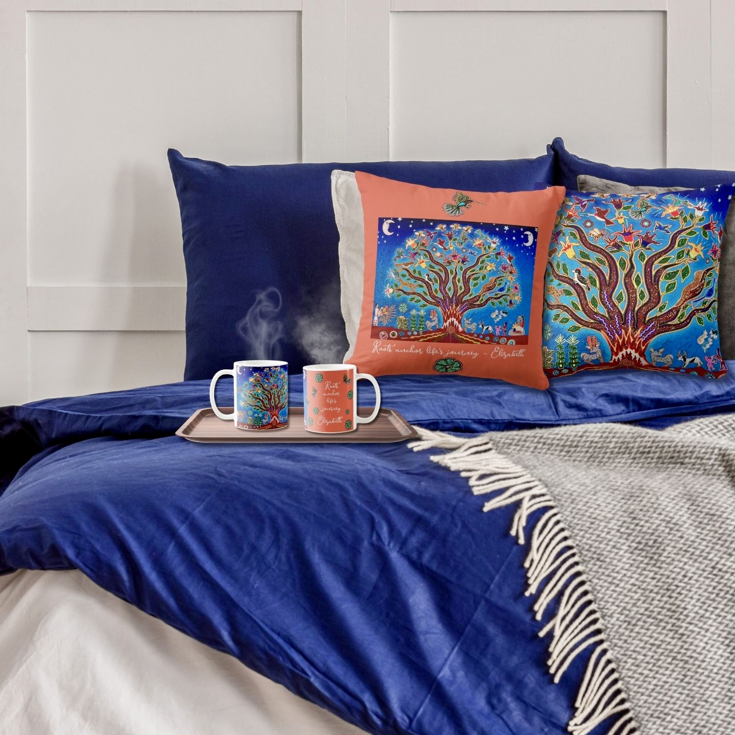 Our Mystical Tree of Life Mug and Pillow